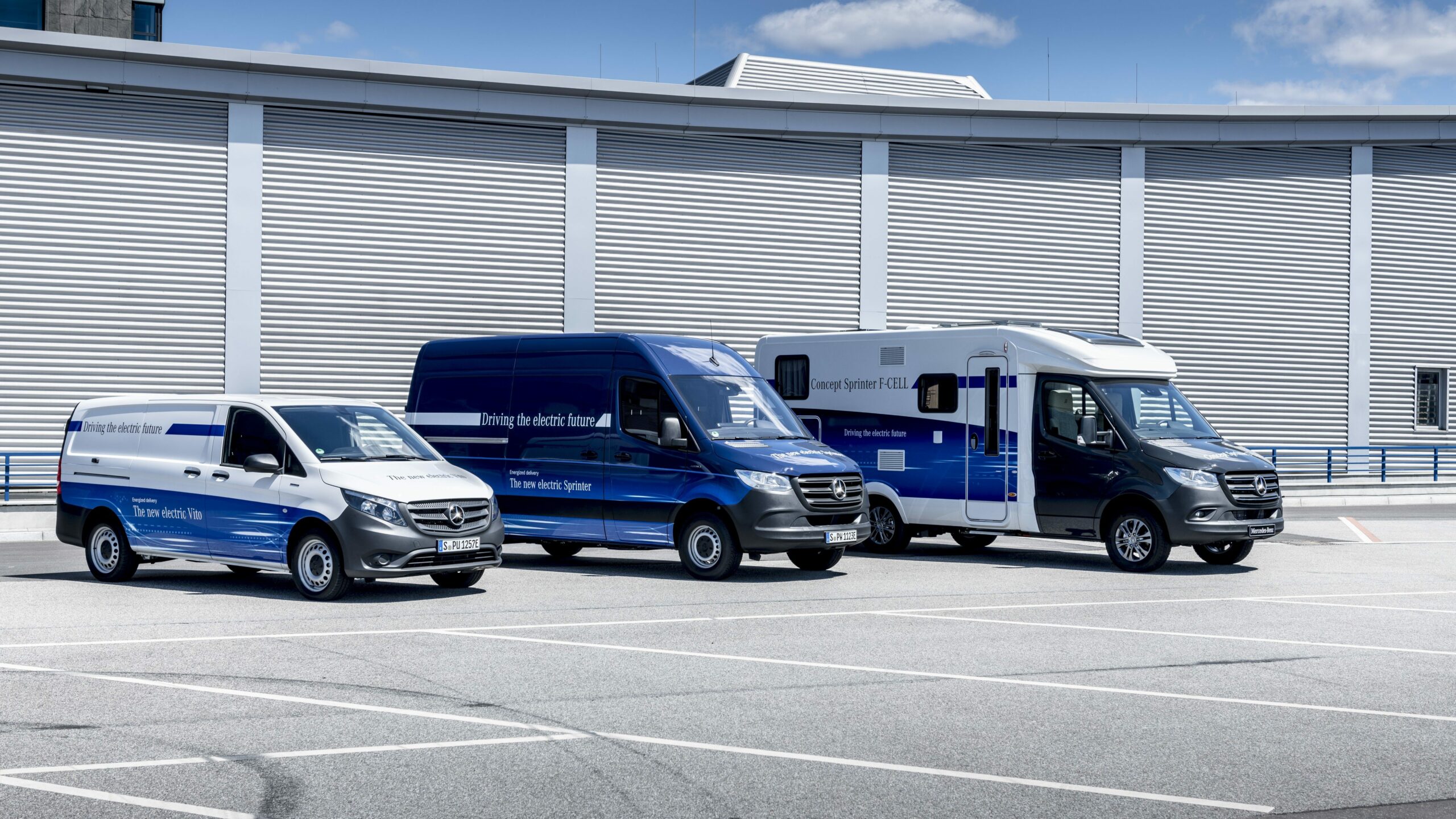 Après le eVito, Mercedes sortira le eSprinter et, peut-être un jour, le F-Cell fonctionnant à l'hydrogène.