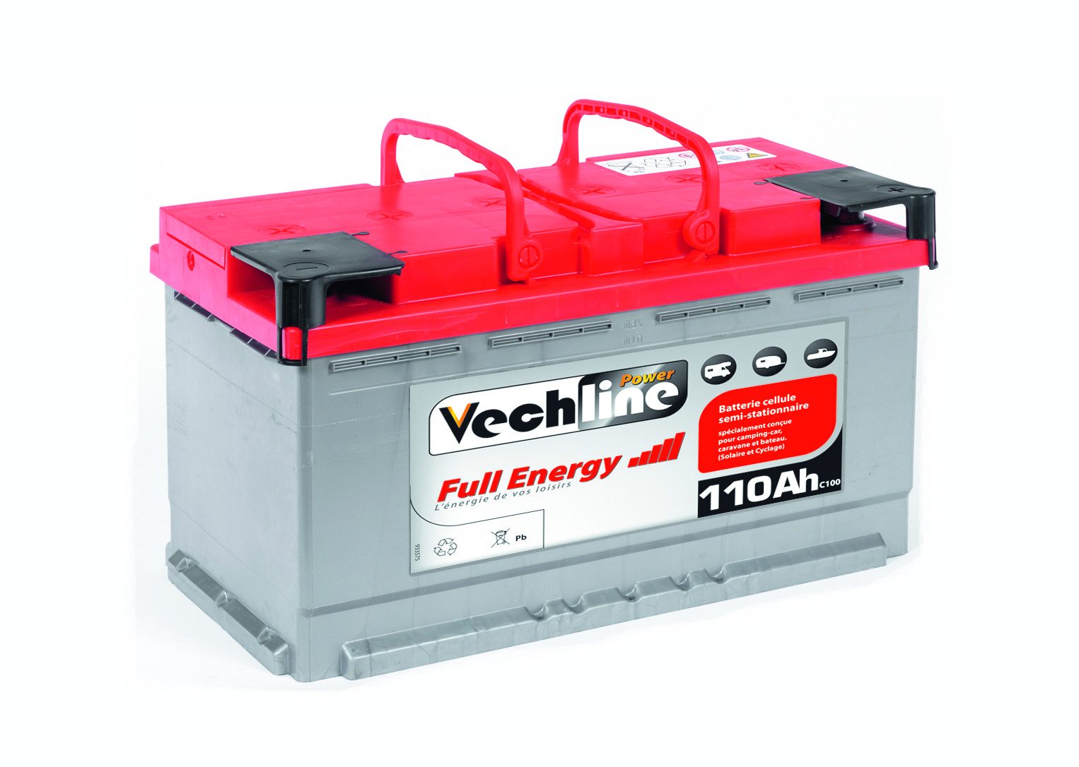 Batterie plomb Vechline Full Energy 110 Ah