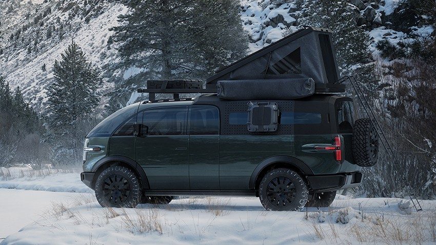 Camping-car électrique 4x4 Canoo