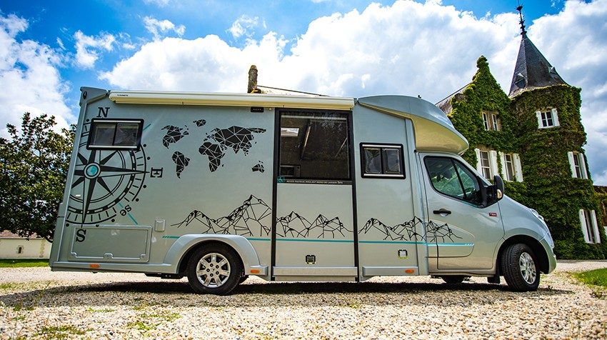 Camping-car Hoddicé pour personne à mobilité réduite sur châssis Renault Master