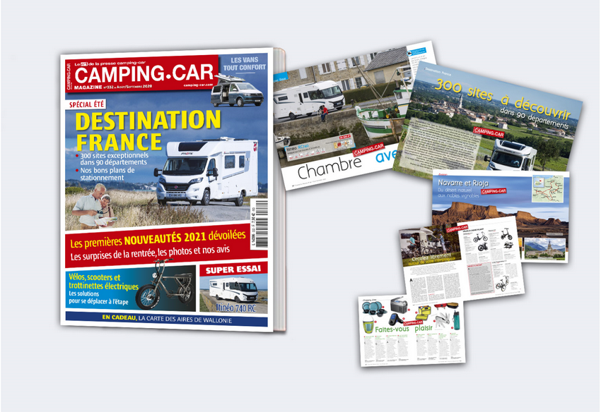 Camping-Car Magazine n°332-Août/Septembre 2020