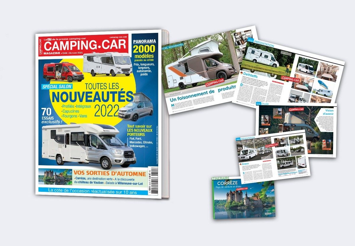 Camping-Car Magazine n°344 - Octobre 2021