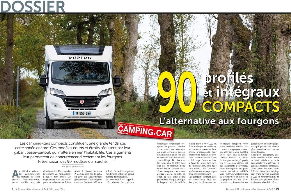 Camping-car Magazine n°346
