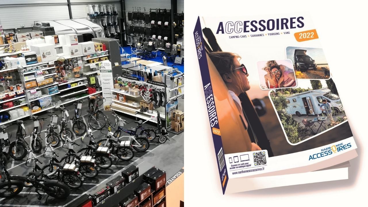 Catalogue Narbonne Accessoires 2022 disponible en deux formats