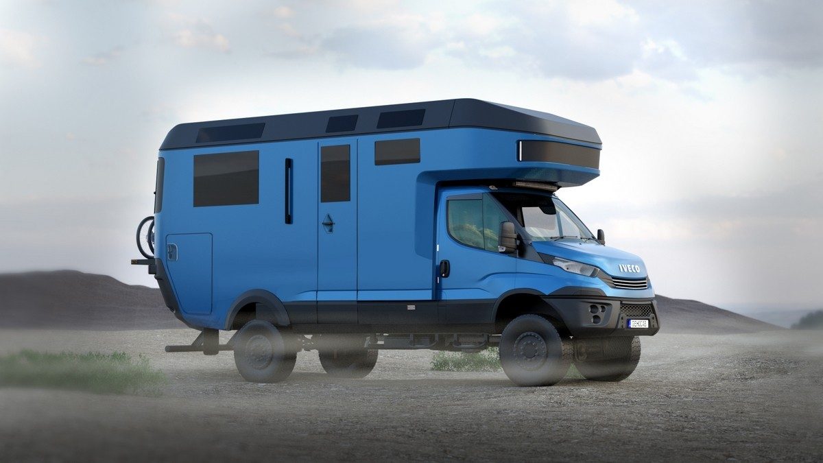 Cellule fixe GEHOCab pour Iveco Daily 4x4 simple cabine