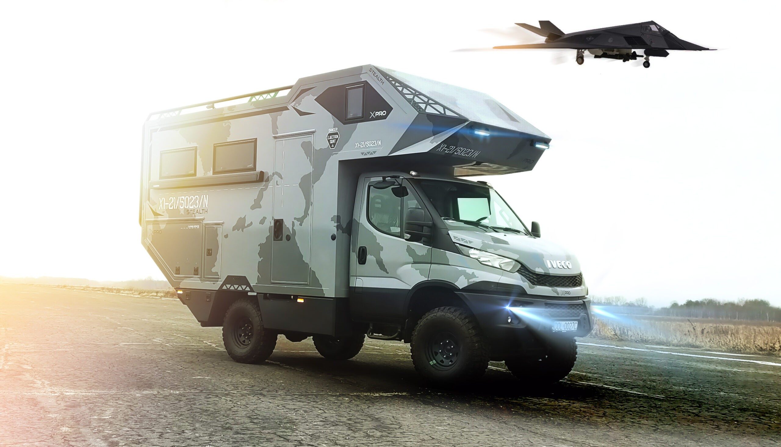 Cellule XPro One sur Iveco Daily 4x4