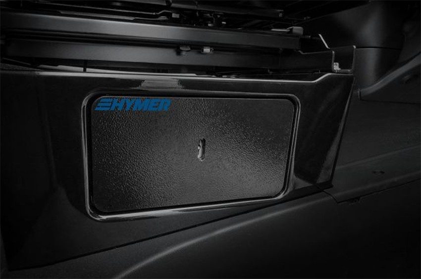 Coffre-fort Hymer pour console de siège sur Mercedes Sprinter