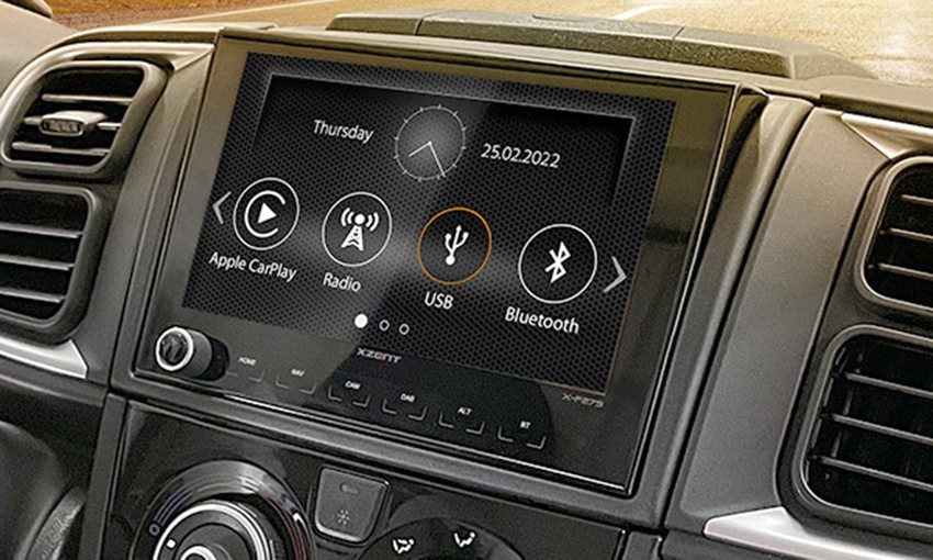 Combiné Xzent X-F275 pour Fiat Ducato Série 8