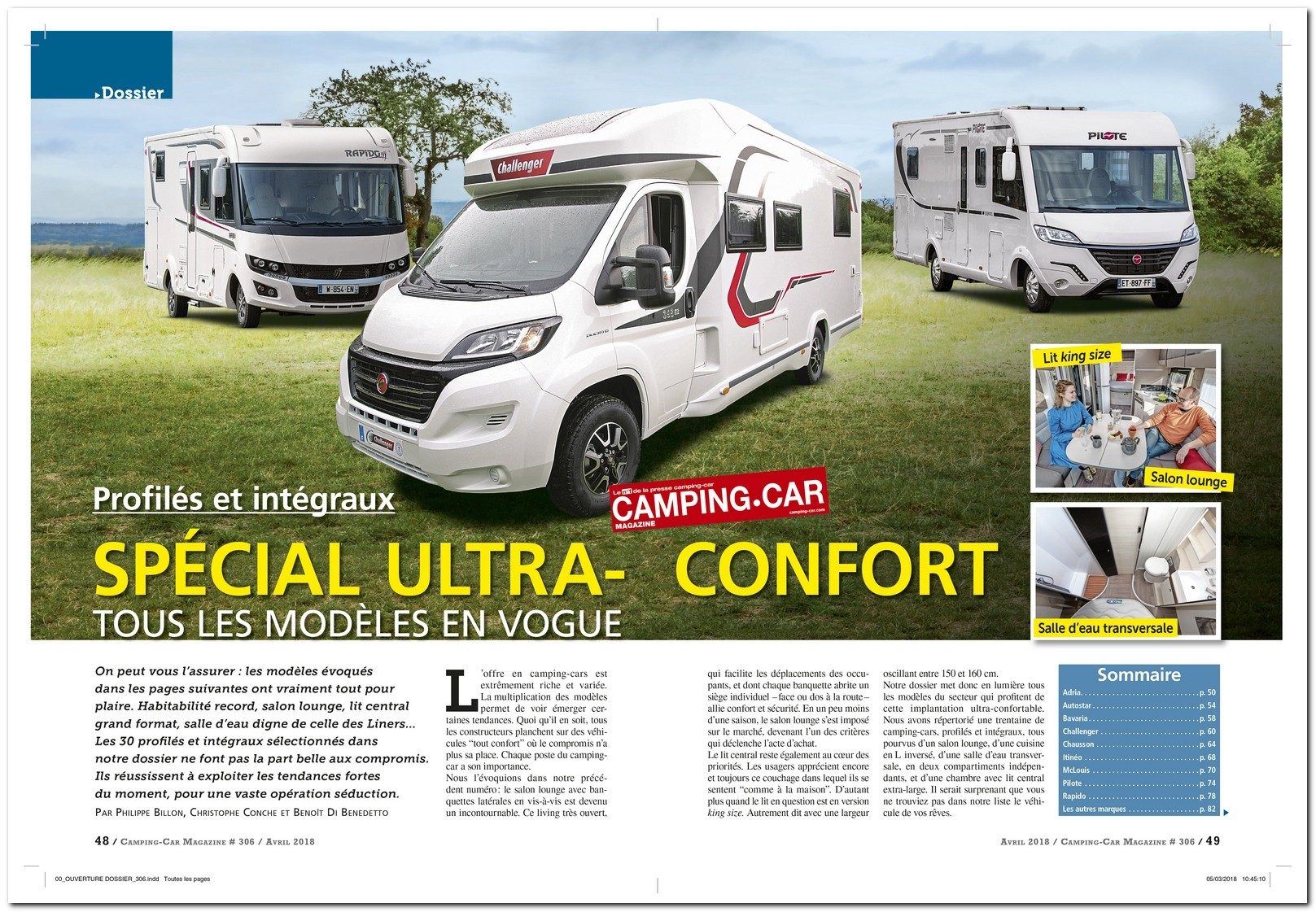 Dossier spécial "ultra-confort"