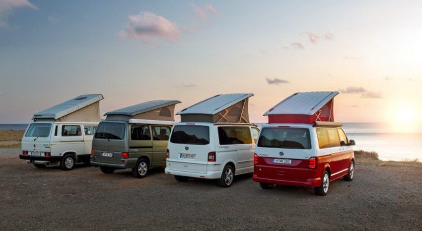 Famille Volkswagen Transporter California
