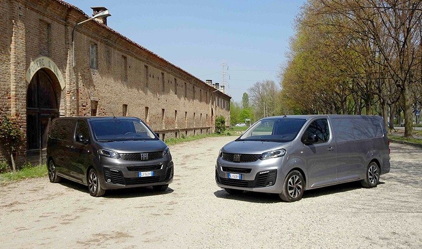 Fiat E-Scudo disponible en version de 4,95 m ou 5,30 m de long