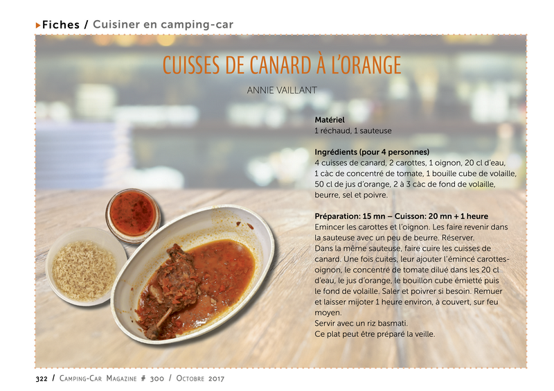 Fiche cuisine