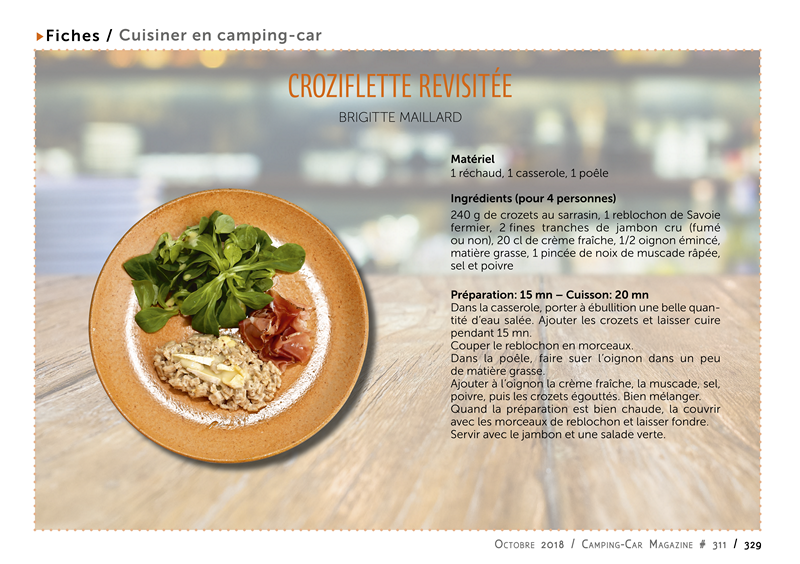 Fiche recette