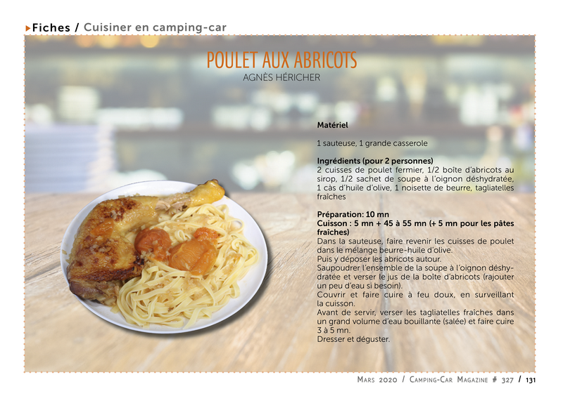 Fiche recette