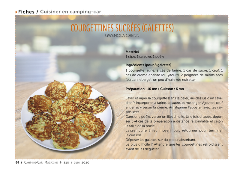 Fiche recette