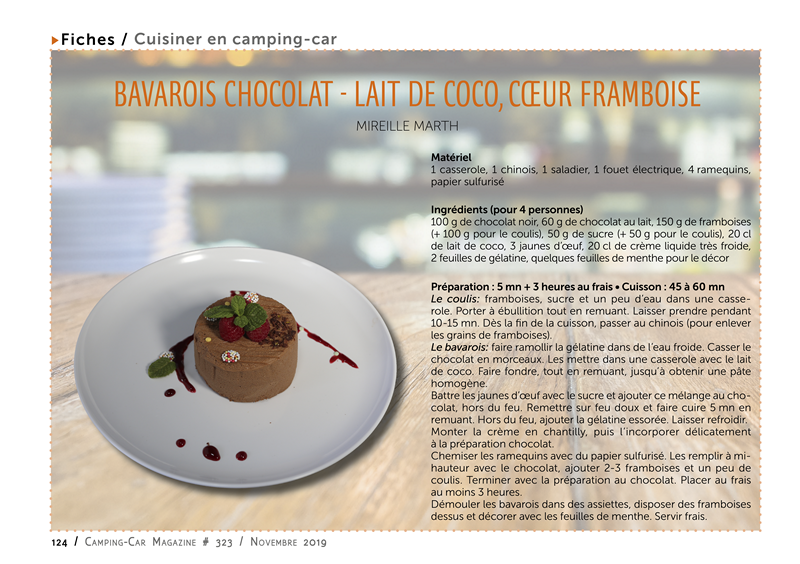 Fiche recette