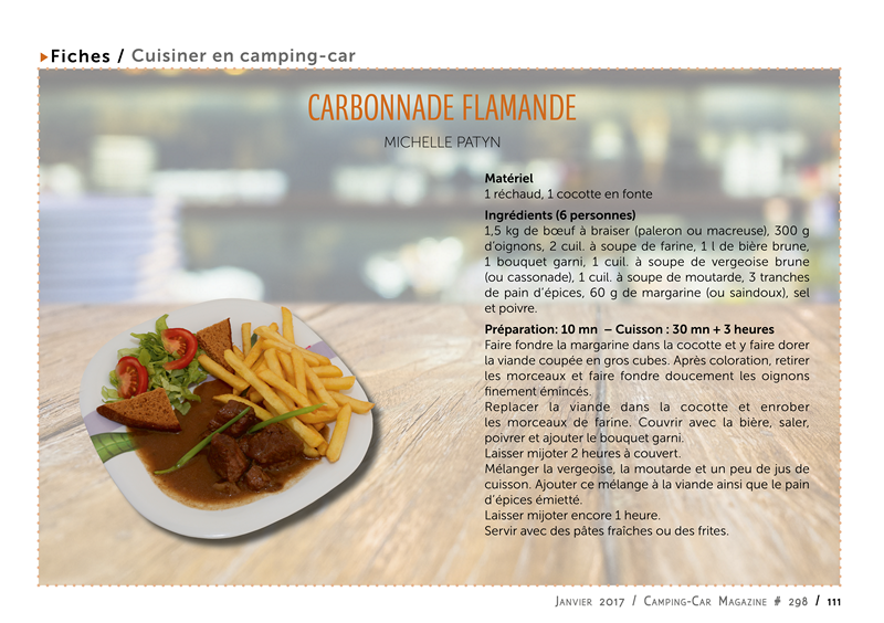 Fiche recette