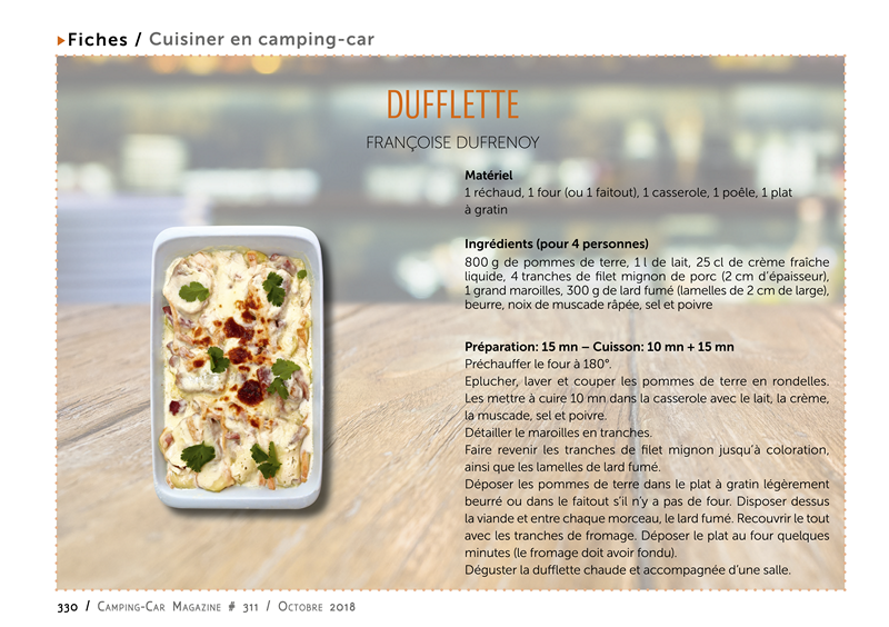 Fiche recette