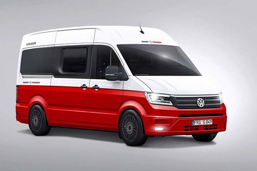 Fourgon aménagé Knaus ''Saint & Siner'' sur VW Crafter