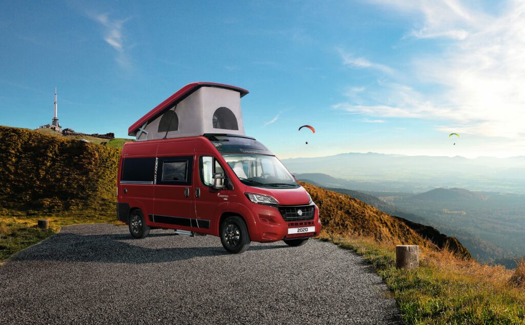 Fourgon Dreamer D43 Up Red Addict