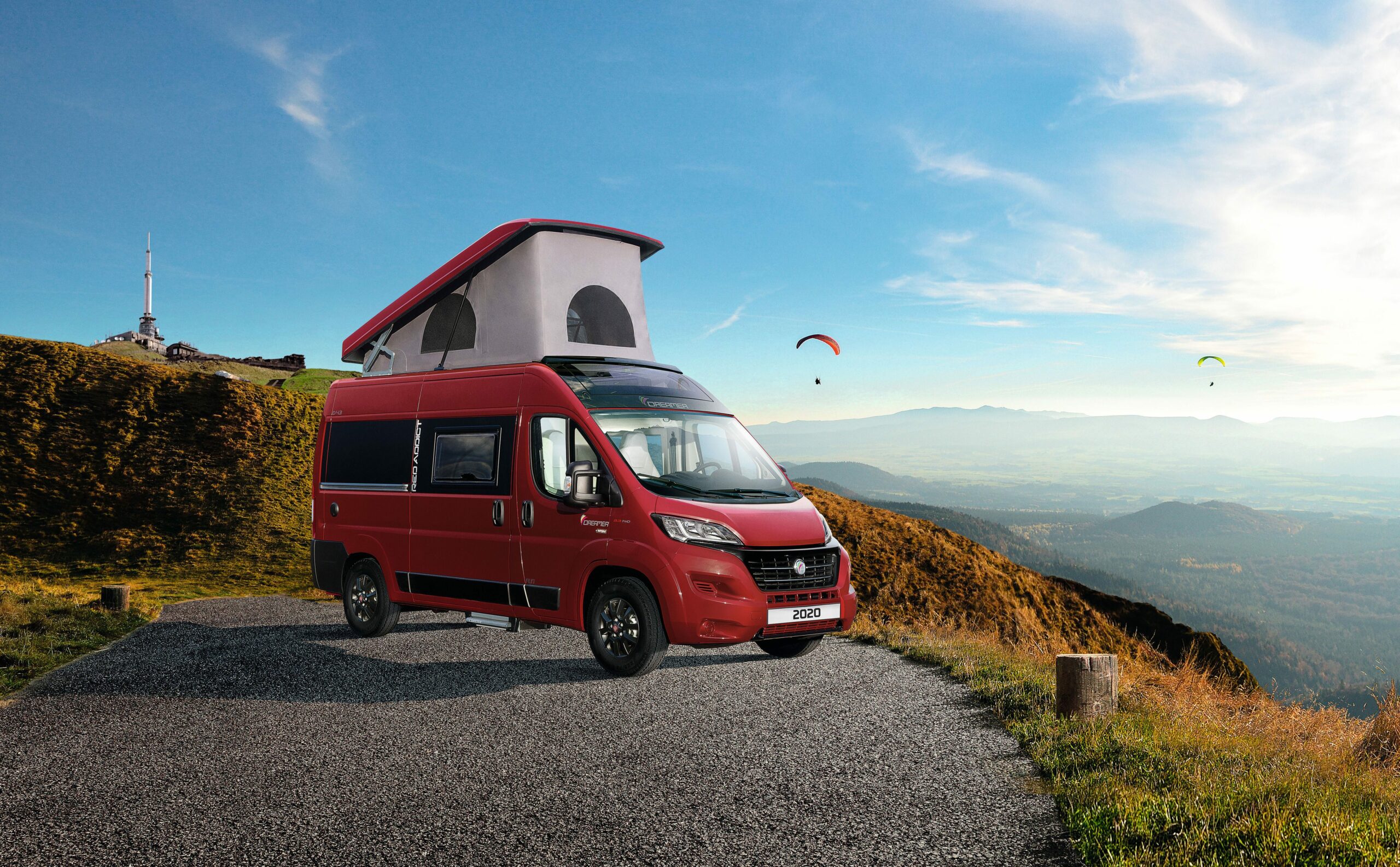 Fourgon Dreamer D43 Up Red Addict