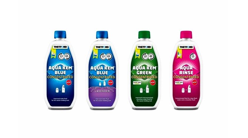Gamme de produits concentrés Thetford