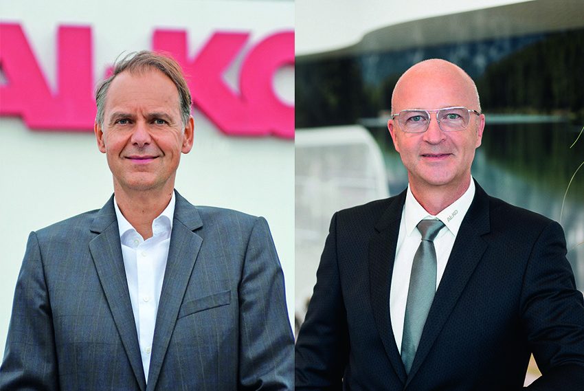 Gerd Stoll (Directeur d'AL-KO Kober GmbH/Srl) et Harald Hiller (Président & CEO d'AL-KO Vehicle Technology Group)