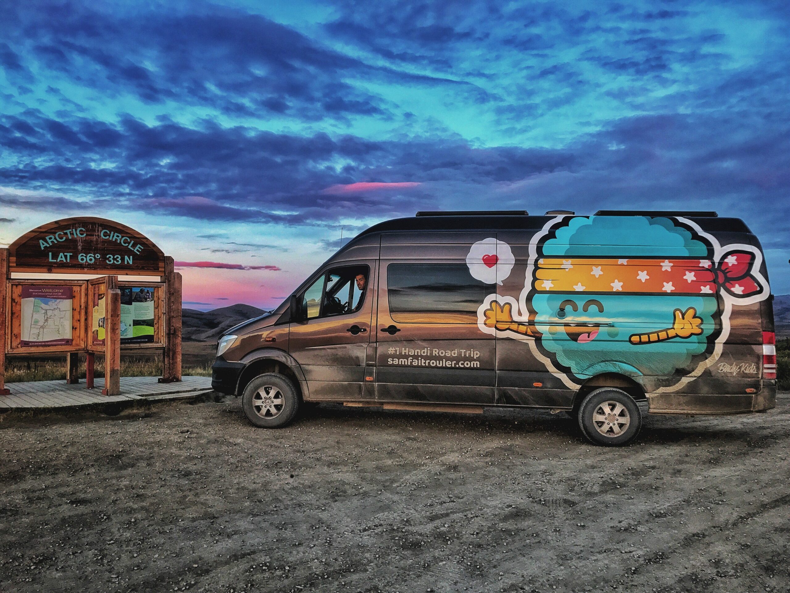 Handi Road Trip de Samuel Marie en Mercedes Sprinter 4x4