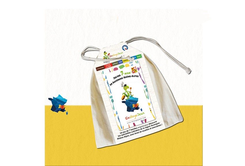 Jeu des 7 MIAM ''Auvergne-Rhône-Alpes'' de chez EnVoyaJeux