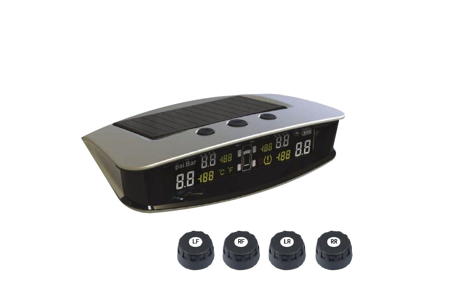 Kit valves TPMS Titan T06 pour camping-car