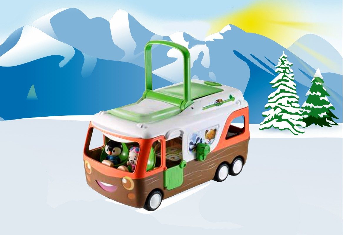 Klorofil Le camping-car, le jouet dont rêvent les enfants pour voyager