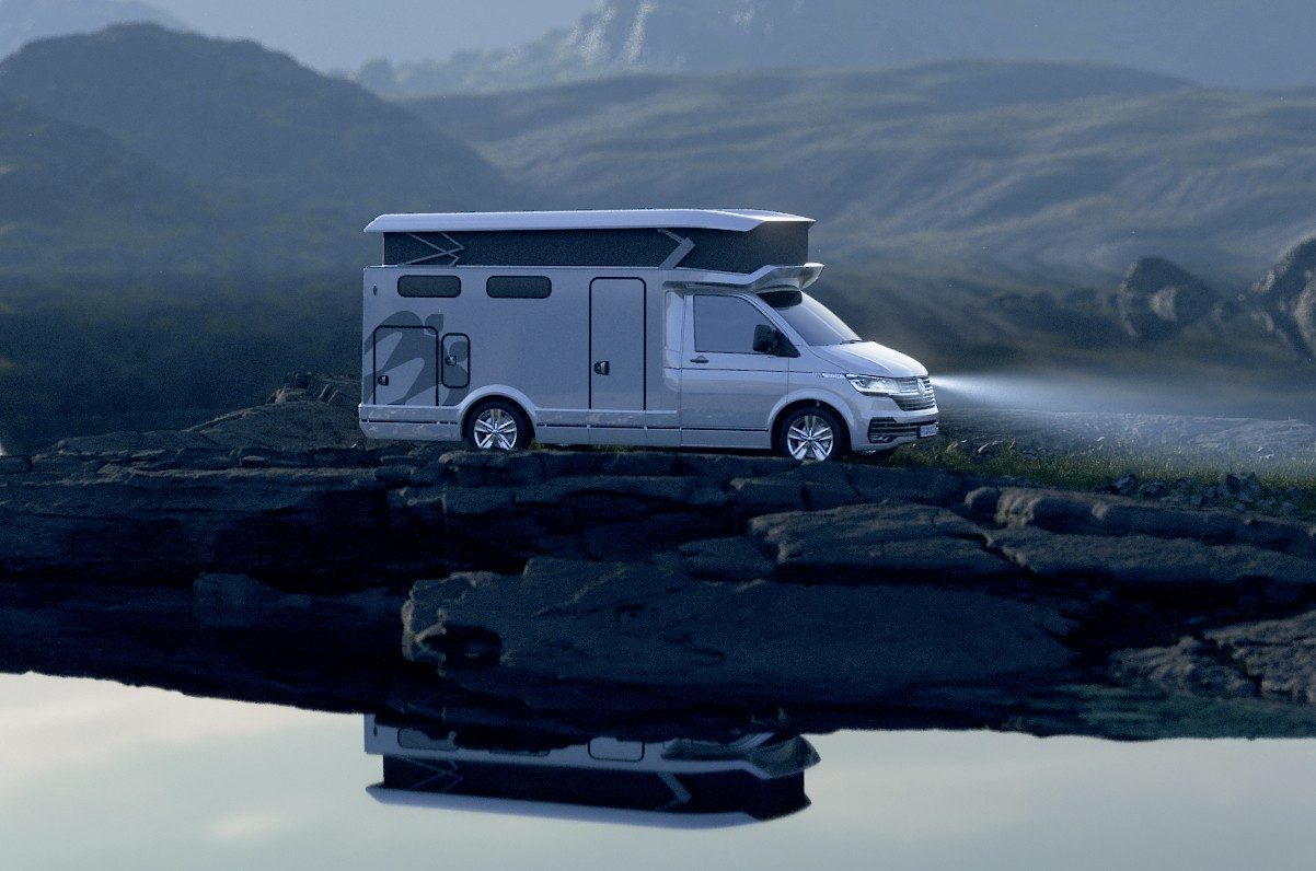 Knaus Tourer CUV 500 MQ sur Volkswagen T6.1