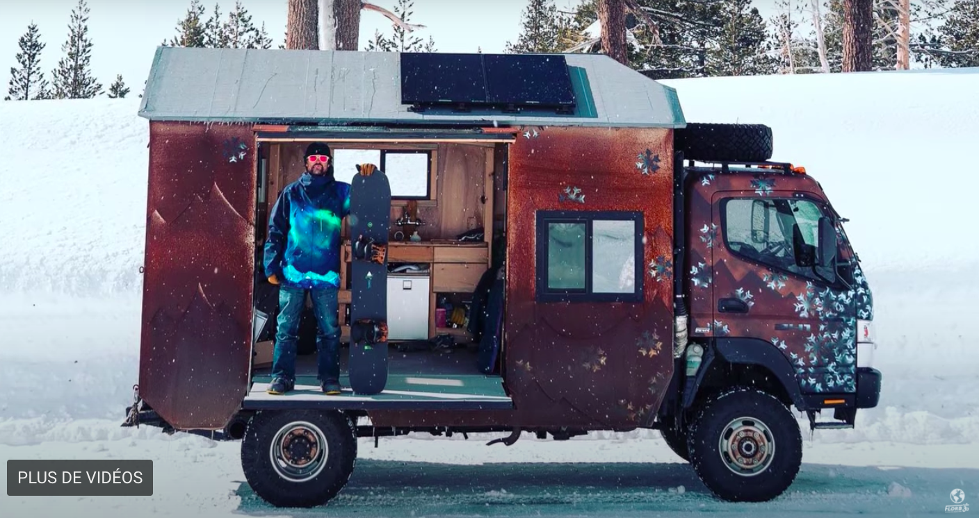 Le camping-car fait maison de Mike Basich