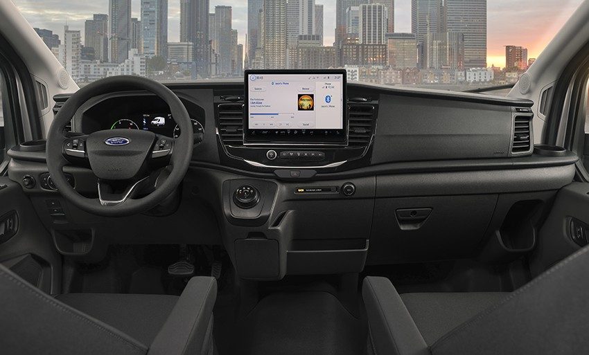 Le Ford E-Transit gratifié d'une médaille d'or aux tests Euro NCAP