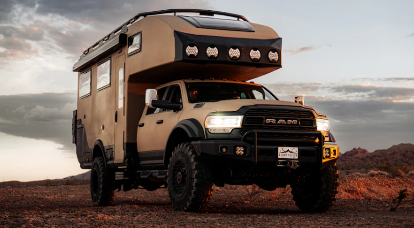 Le Hilt, basé sur un pick-up Ram 5500.