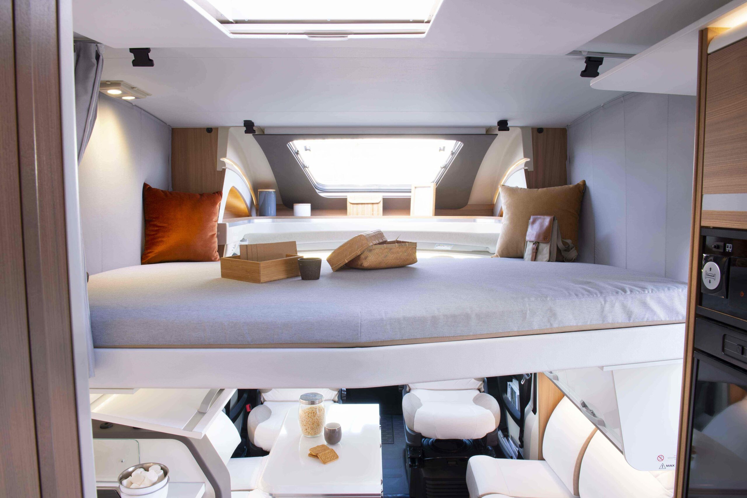 Le lit de pavillon du Matrix GT Edition descend électriquement