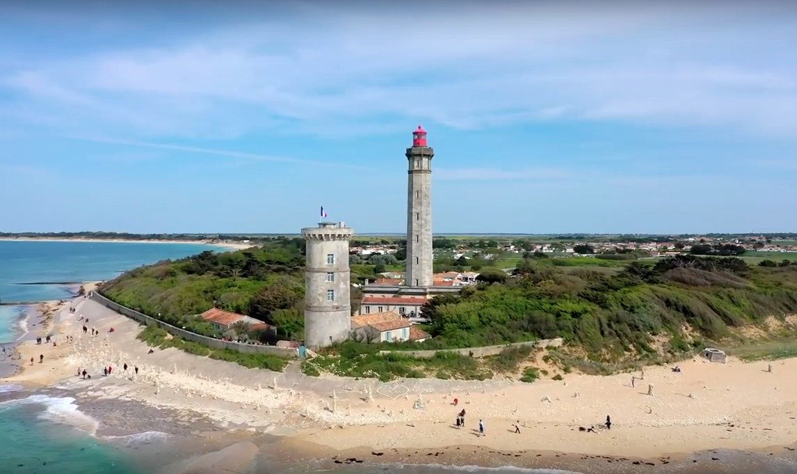Le Phare des Baleines sur l'île de Ré