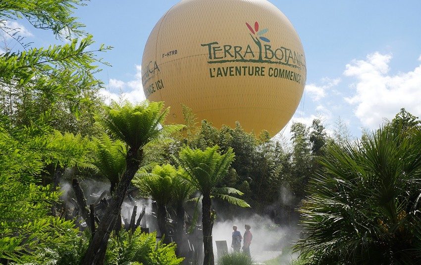 Le souffle d'Eole au parc Terra Botanica
