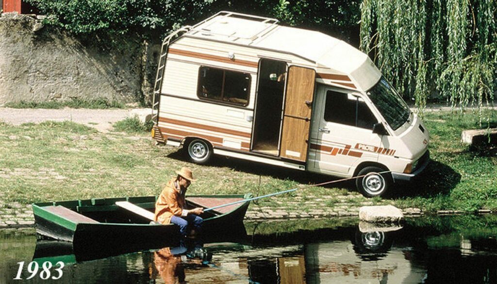 Le tout premier profilé sur Renault Trafic créé par Pilote en 1983
