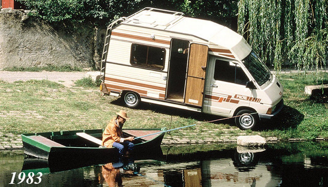 Le tout premier profilé sur Renault Trafic créé par Pilote en 1983