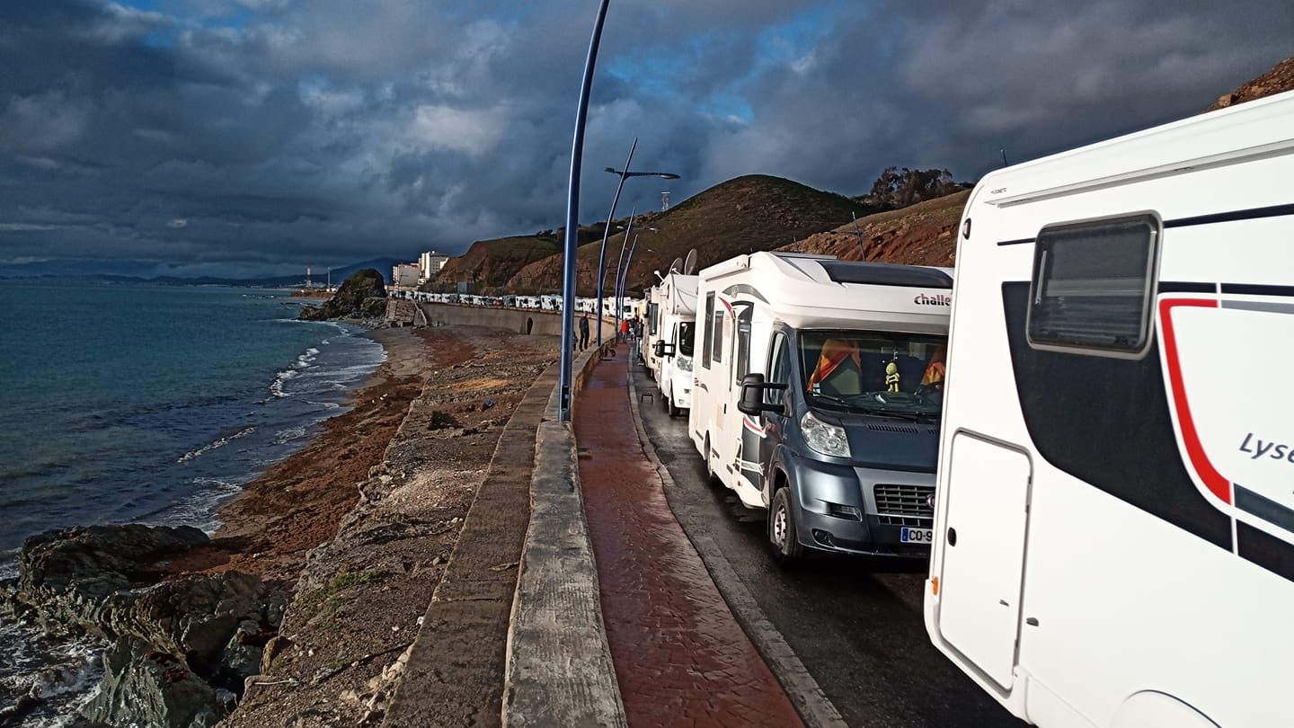 Les camping-cars bloqués à Ceuta
