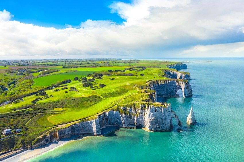 Les falaises d'Etretat (76)