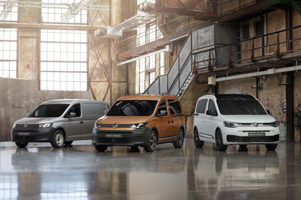 Les Volkswagen Caddy de 5e génération arriveront sur le marché à partir de novembre 2020