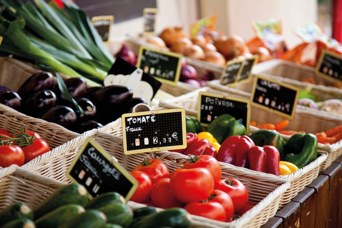 Marché alimentaire