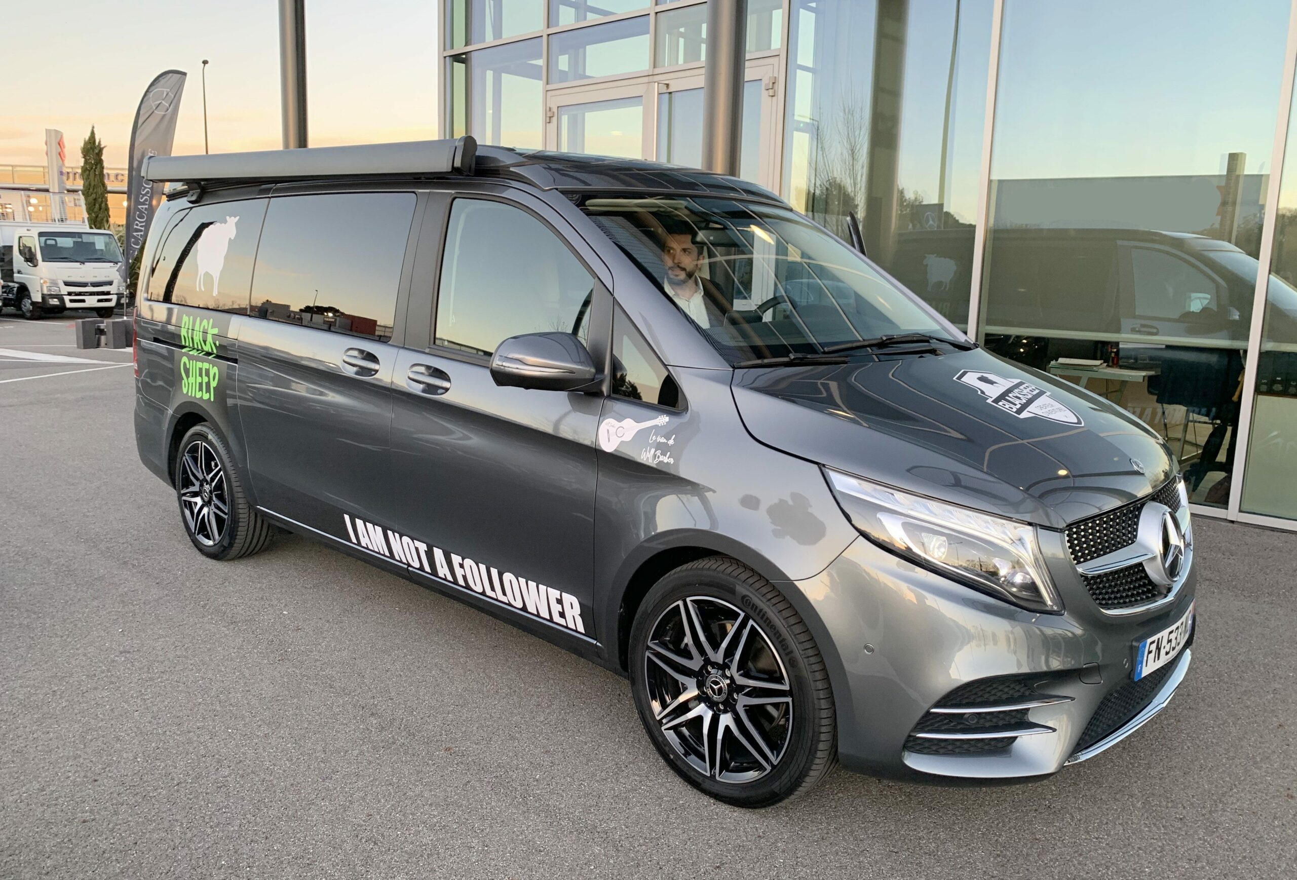 Mercedes Marco Polo en location chez Blacksheep Van