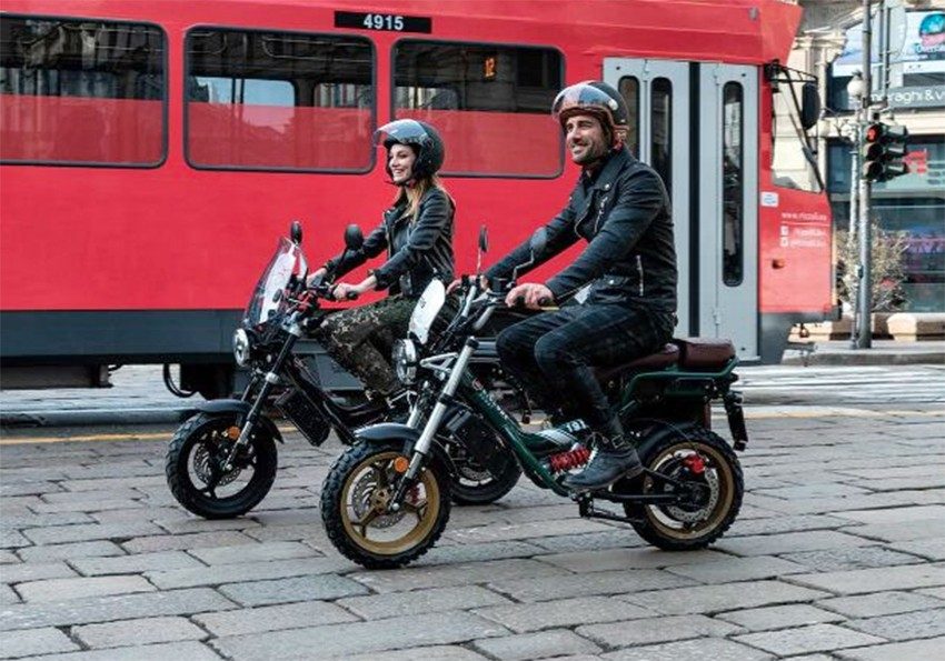 Mini-motos électriques Garelli Ciclone Scout
