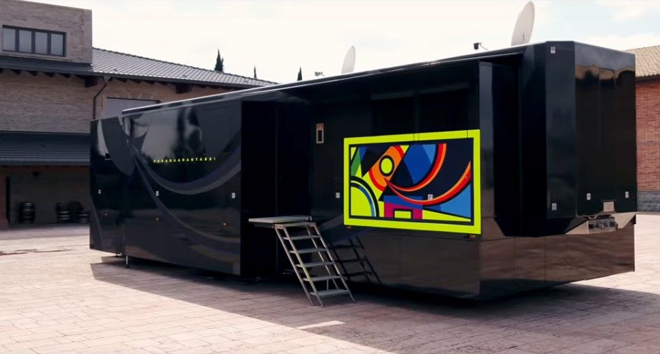 Motor-home Rioja de Valentino Rossi