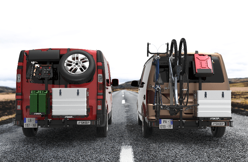 Porte-matériel Skep pour vans compacts