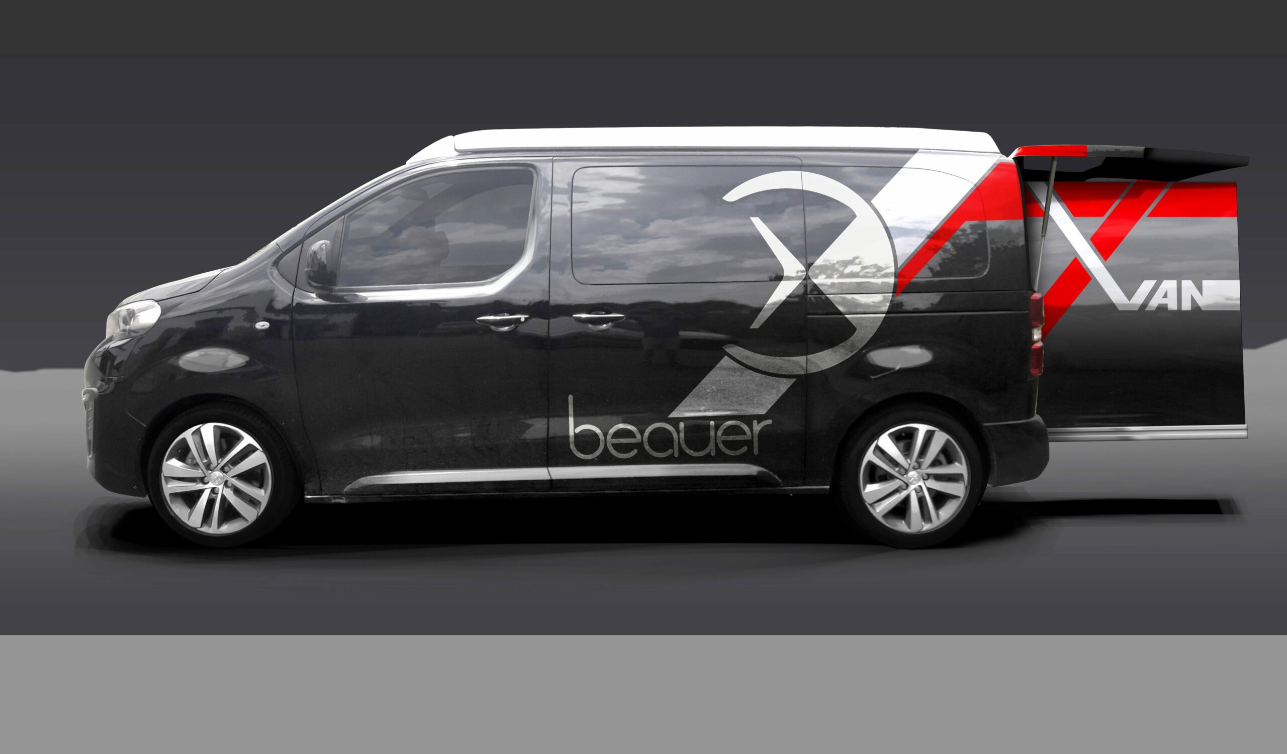 Projet Beauer X-Van avec extension arrière coulissante