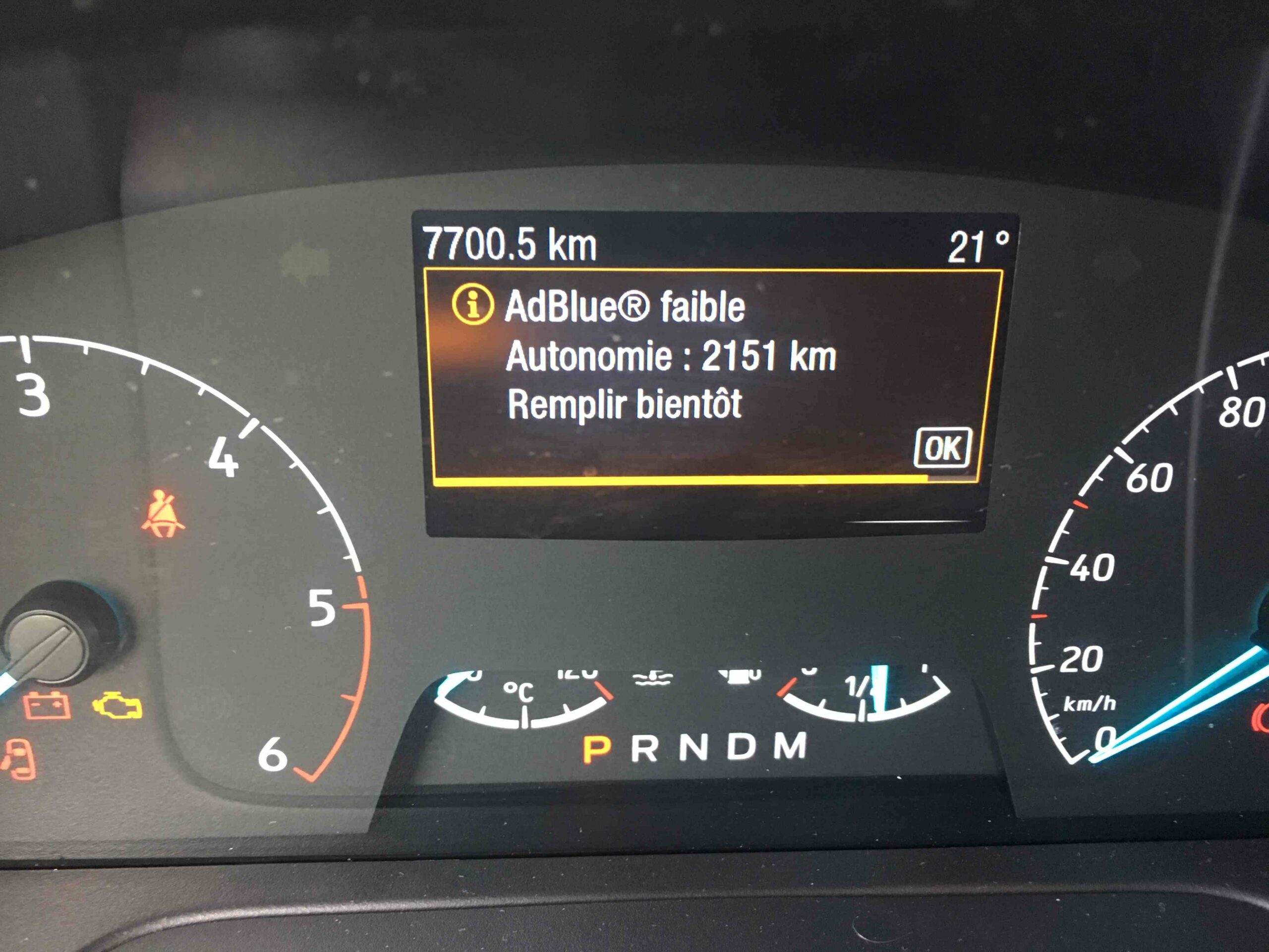 Quand ce genre d'alarme s'affiche au tableau de bord, cela peut signifier le début de quelques ennuis.